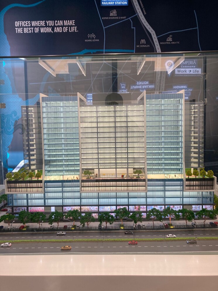 Exterior View, emperia-c2 Commercial Office Space 816 Sq.Ft. In Turbhe Navi Mumbai 7573075