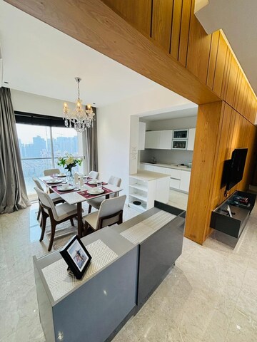 Kitchen in 3 BHK Apartment at Neelkanth Lake View, Pokhran Road No 2 – for Sale
