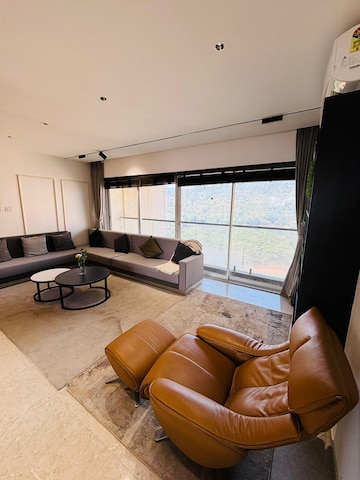 Living Room in 3 BHK Apartment at Neelkanth Lake View, Pokhran Road No 2 – for Sale