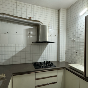 Kitchen in 3 BHK Builder Floor at Mohan Garden – for Sale