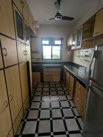Kitchen in 3 BHK Apartment at Parsik Nagar – for Sale