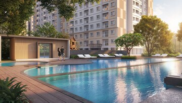 Swimming Pool in 2 BHK Apartment at Nambiar Millennia, Sarjapur Road – for Sale