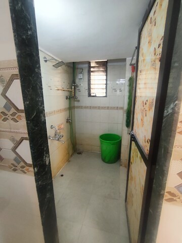 Bathroom in 1 BHK Apartment at Sanghvi Hills, Ghodbunder Road – for Sale
