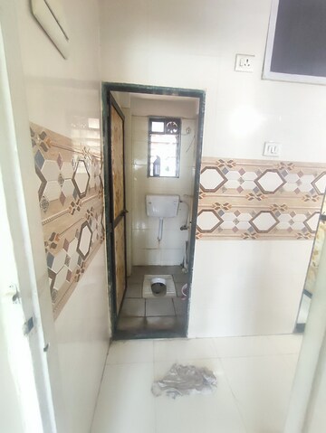 Bathroom in 1 BHK Apartment at Sanghvi Hills, Ghodbunder Road – for Sale