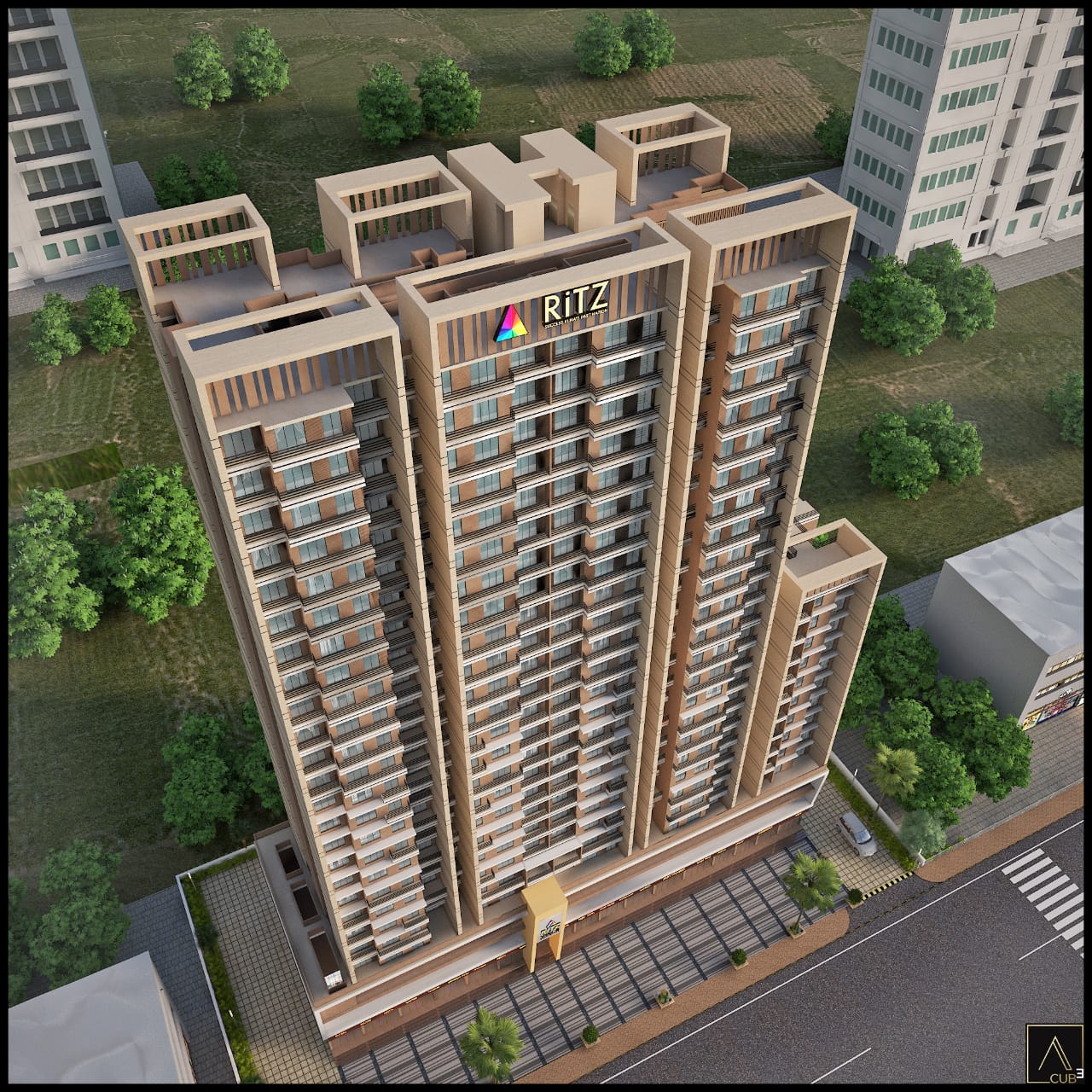 1 BHK Apartment For Resale in Vikas Ritz Khadakpada Thane  7573613