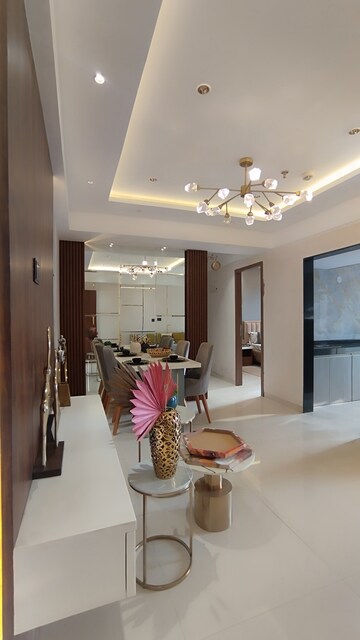 Living Room in 3 BHK Apartment at Khadakpada – for Sale