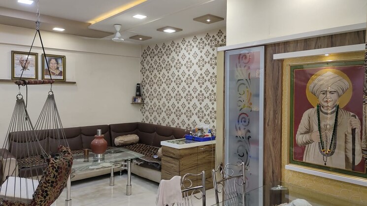 Living Room, indraprastha-chs-kalyan 2 Bedroom 1075 Sq.Ft. Apartment In Kalyan West Thane 7574177