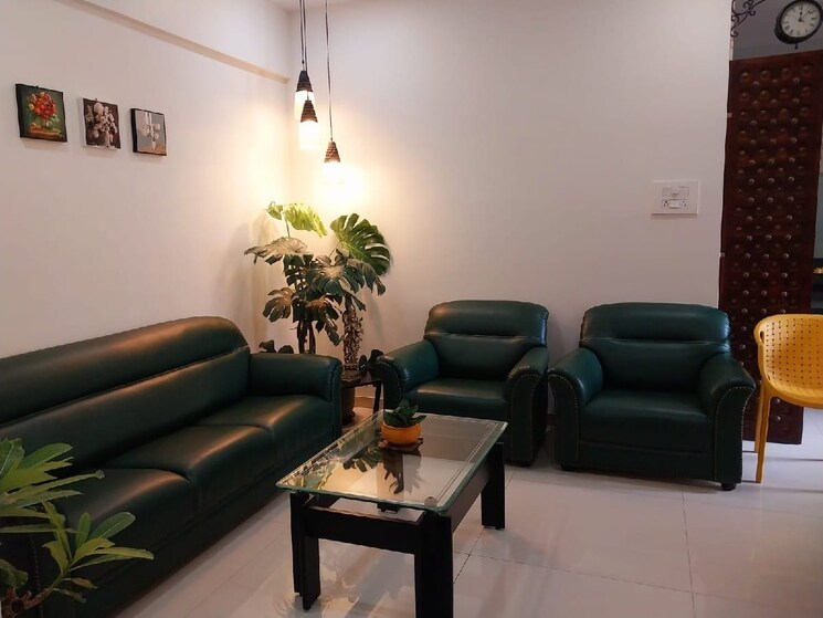 Living Room, sai-innovision-7-avenues 3 Bedroom 1200 Sq.Ft. Apartment In Balewadi Pune 7574204