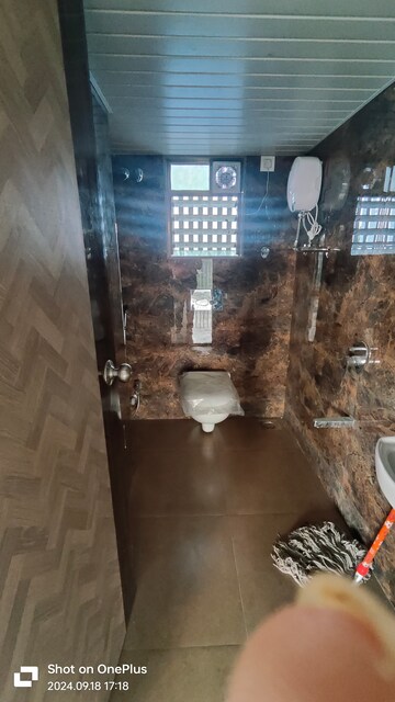 Bathroom in 3 BHK Apartment at Vasai West – for Sale