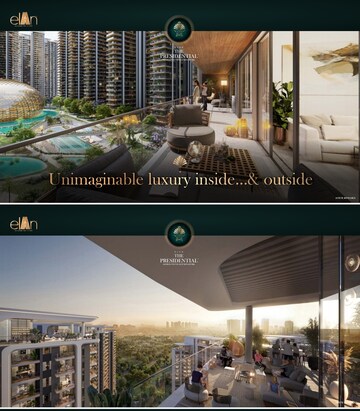 5 BHK Penthouse – Exterior View View at Elan The Presidential, Sector 106 - for Sale