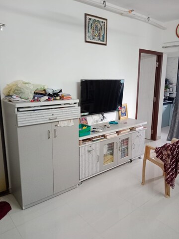Living Room in 1 BHK Apartment at Chandak Nishchay Wing F, Dahisar East – for Sale