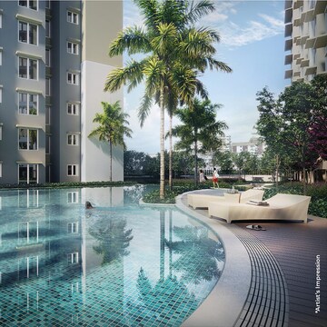 Swimming Pool in 1 BHK Apartment at Chandak Nishchay Wing F, Dahisar East – for Sale