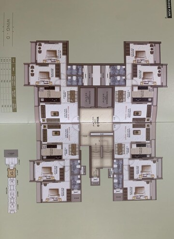 Floor Plan in 2 BHK Apartment at Borivali West – for Sale