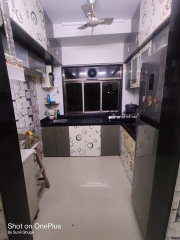 Kitchen in 1 BHK Apartment at Dharti Shakti Dham, Dahisar – for Sale