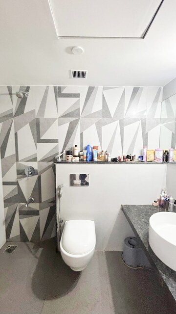 Attached Bathroom in 1 BHK Apartment at Lodha Casa Viva, Majiwada – for Sale