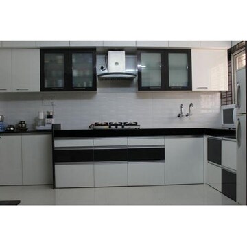 Kitchen in 3 BHK Builder Floor at Pitampura – for Sale
