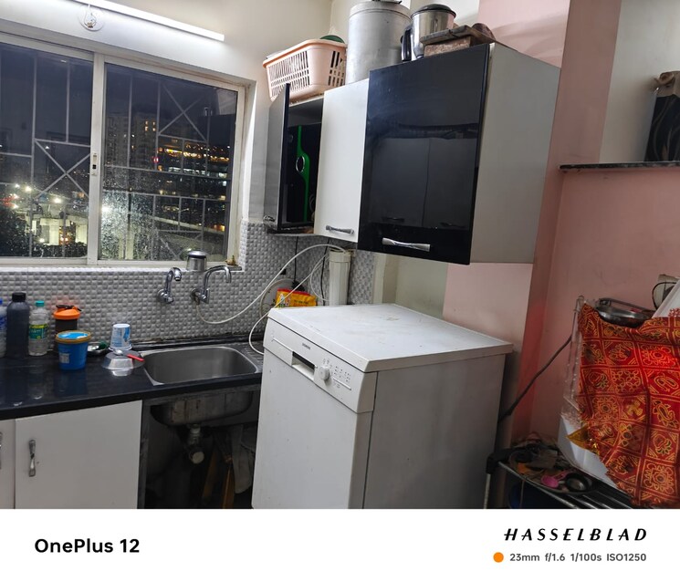 Kitchen, omega-residency 2 Bedroom 900 Sq.Ft. Apartment In Wakad Pune 7575645