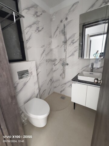 Bathroom in 2 BHK Apartment at Risland The Icon Phase 2, Dhokali – for Sale