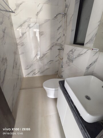 Bathroom in 2 BHK Apartment at Risland The Icon Phase 2, Dhokali – for Sale