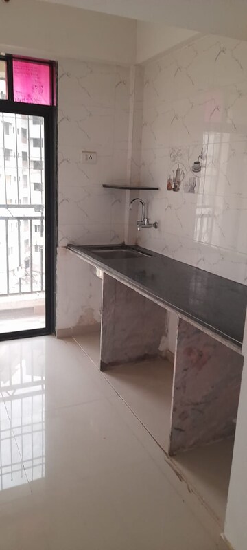 Kitchen in 1 BHK Apartment at A Plus Golden Valley, Badlapur West – for Sale