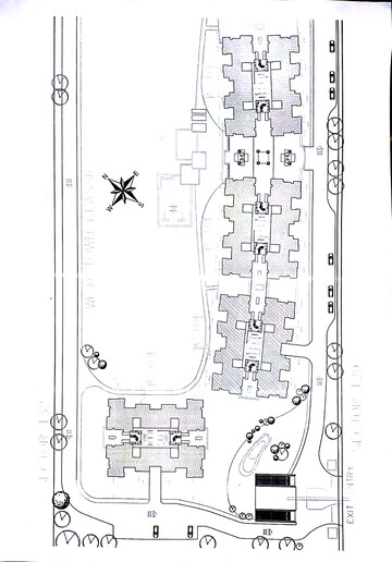 2 BHK Apartment – Map Location View at Jaypee Wish Town Klassic, Sector 134 - for Sale