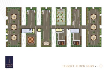 Floor Plan in 3 BHK Apartment at Pragathi Nagar – for Sale