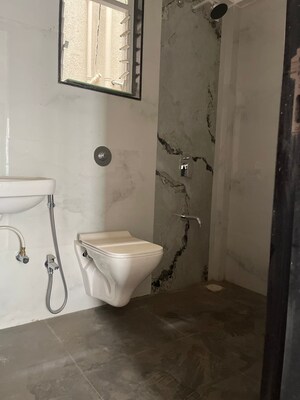 Bathroom in 3 BHK Apartment at Om Shankeshwaram Plaza, Kondhwa Budruk – for Rent