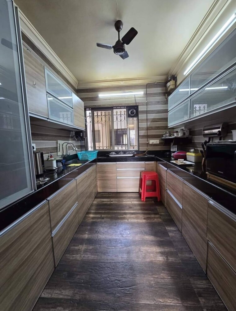 Kitchen, green-valley-chs 4 Bedroom 2175 Sq.Ft. Penthouse In Wanwadi Pune 7576678