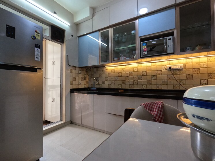 Kitchen, vijay-nakshatra 3 Bedroom 1350 Sq.Ft. Apartment In Ghodbunder Road Thane 7576870