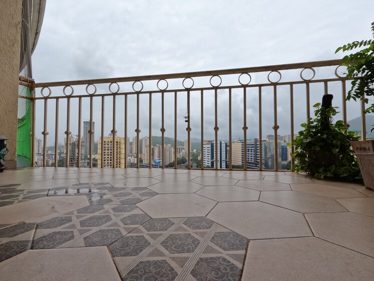 Balcony, vijay-nakshatra 3 Bedroom 1350 Sq.Ft. Apartment In Ghodbunder Road Thane 7576870
