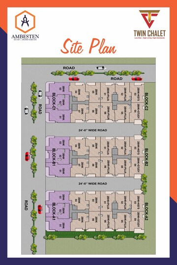 Master Plan in 3 BHK Apartment at Noida Expressway – for Sale