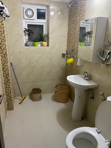 Bathroom in 2.5 BHK Apartment at Trident Embassy, Sector 1 Greater Noida – for Sale