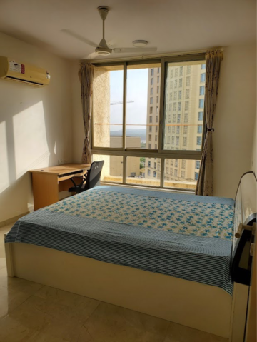 Bedroom in 3 BHK Apartment at Hiranandani Estate Rodas Enclave, Hiranandani Estate – for Sale