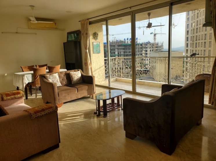 Living Room, hiranandani-estate-rodas-enclave 3 Bedroom 1300 Sq.Ft. Apartment In Hiranandani Estate Thane 7577471