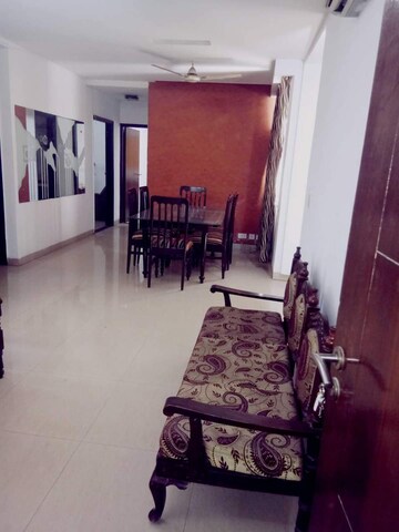Living Room in 3 BHK Apartment at Hanumant Bollywood Heights, Dhakoli Village – for Sale
