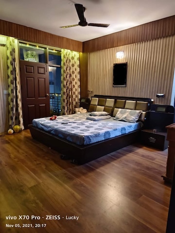 Bedroom in 3 BHK Apartment at Hanumant Bollywood Heights, Dhakoli Village – for Sale