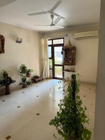 Living Room in 4 BHK Apartment at Alaknanda – for Sale