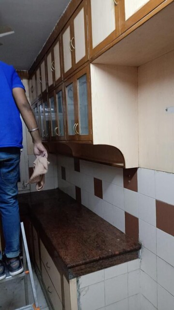 Kitchen in 4 BHK Independent House at Unitech Palms, South City 1 – for Sale