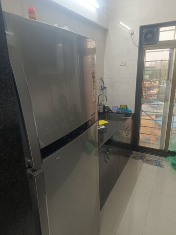 Kitchen in 2 BHK Apartment at Tricity Skyline, Sanpada – for Rent