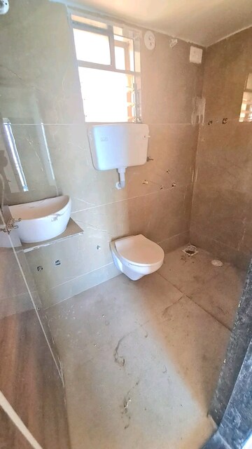 Bathroom in 1 BHK Apartment at Global Tower, Nalasopara West – for Sale