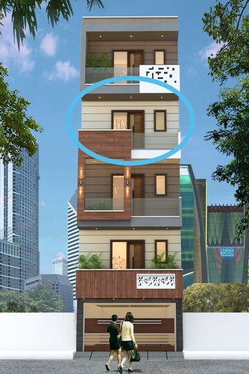 2.5 BHK Builder Floor – Exterior View View at Paschim Vihar - for Sale