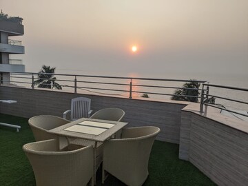 Balcony in 3 BHK Apartment at Juhu Road – for Sale