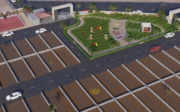 Plot For Sale in Dhakoli Village