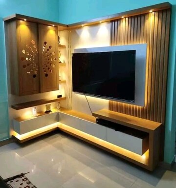 Living Room in 1 BHK Apartment at Om Plaza Nalasopara, Nalasopara West – for Sale