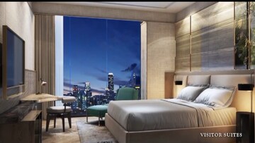 Living Room in 3 BHK Apartment at Rustomjee Crown, Prabhadevi – for Sale