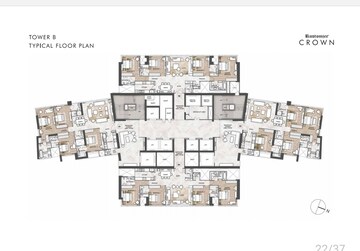 Master Plan in 4 BHK Apartment at Rustomjee Crown, Prabhadevi – for Sale