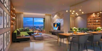 Living Room in 3 BHK Apartment at Lodha Altus, Borivali East – for Sale