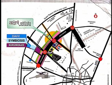  Plot – Map Location View at Super Corridor - for Sale
