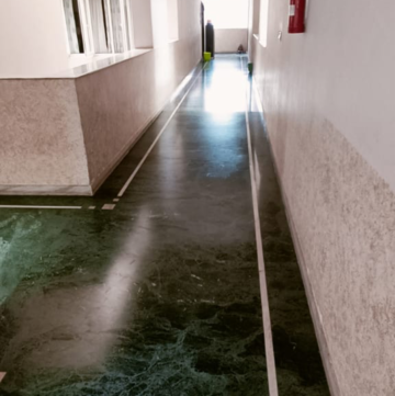 Building Lobby in 3 BHK Apartment at Samhita Castle, Varthur Road – for Rent
