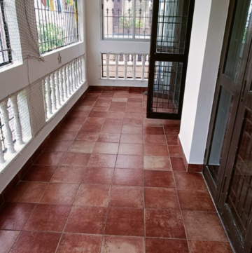 Balcony in 3 BHK Apartment at Samhita Castle, Varthur Road – for Rent